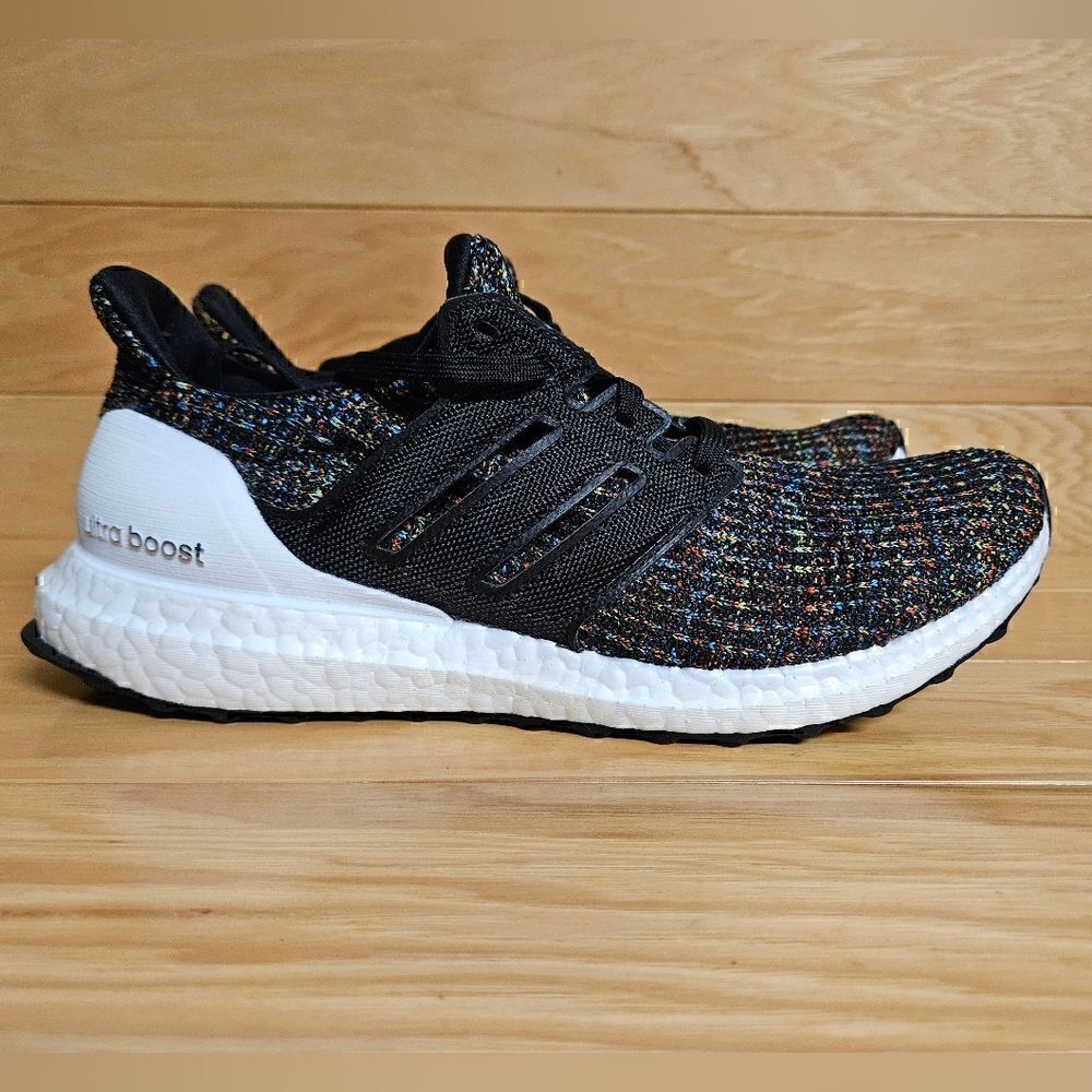 Adidas UltraBOOST 4.0 Black White Multi-Color Shoe Sneaker F35232